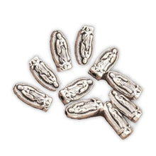 Load image into Gallery viewer, Our Lady of Guadalupe Rosary Bracelet w/ Silver Bead (Pink String)