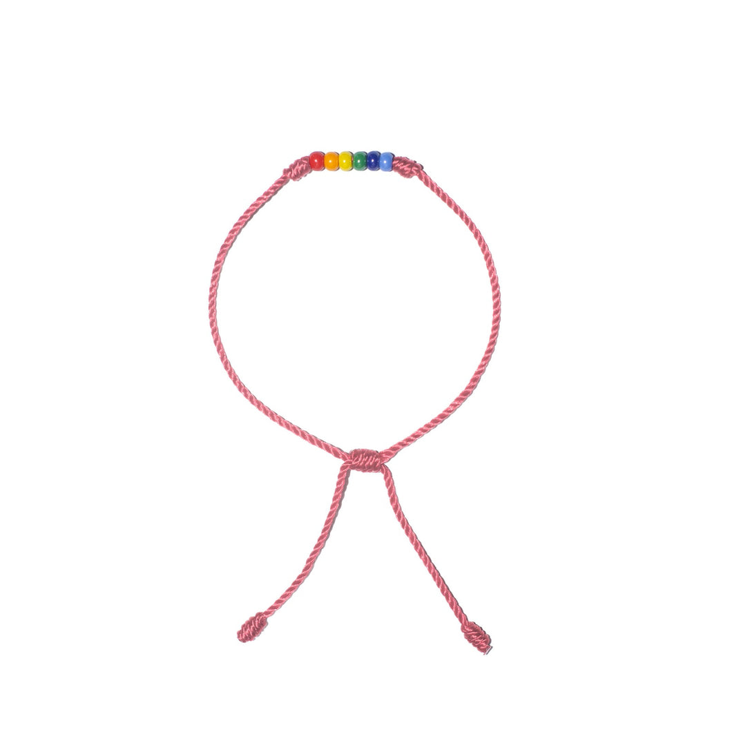 Pride Bracelet (Pink String)